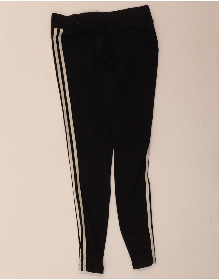 Мужские леггинсы Adidas UK 12, средний черный хлопок