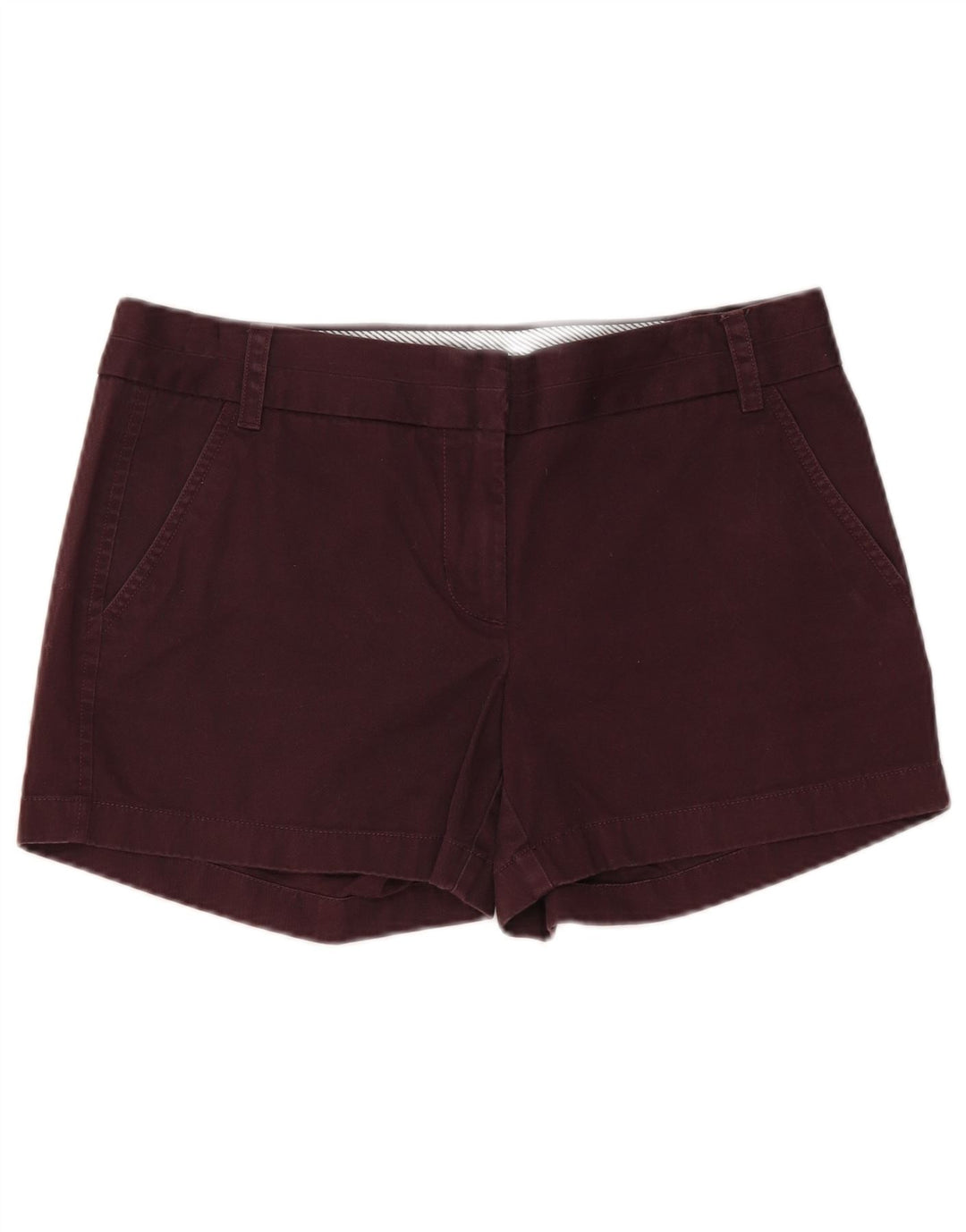 Женские шорты чинос J. CREW US 8 Medium W32 Коричневые хлопковые шорты