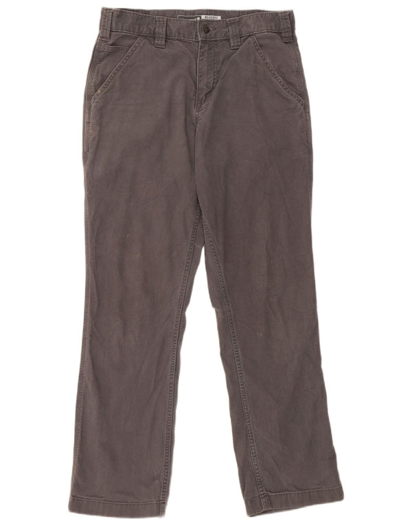 Женские брюки карго свободного кроя Carhartt W30 L30, серые, хлопковые