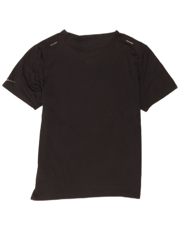 Женская футболка с абстрактным узором Nike Dri Fit UK 14, большая черная