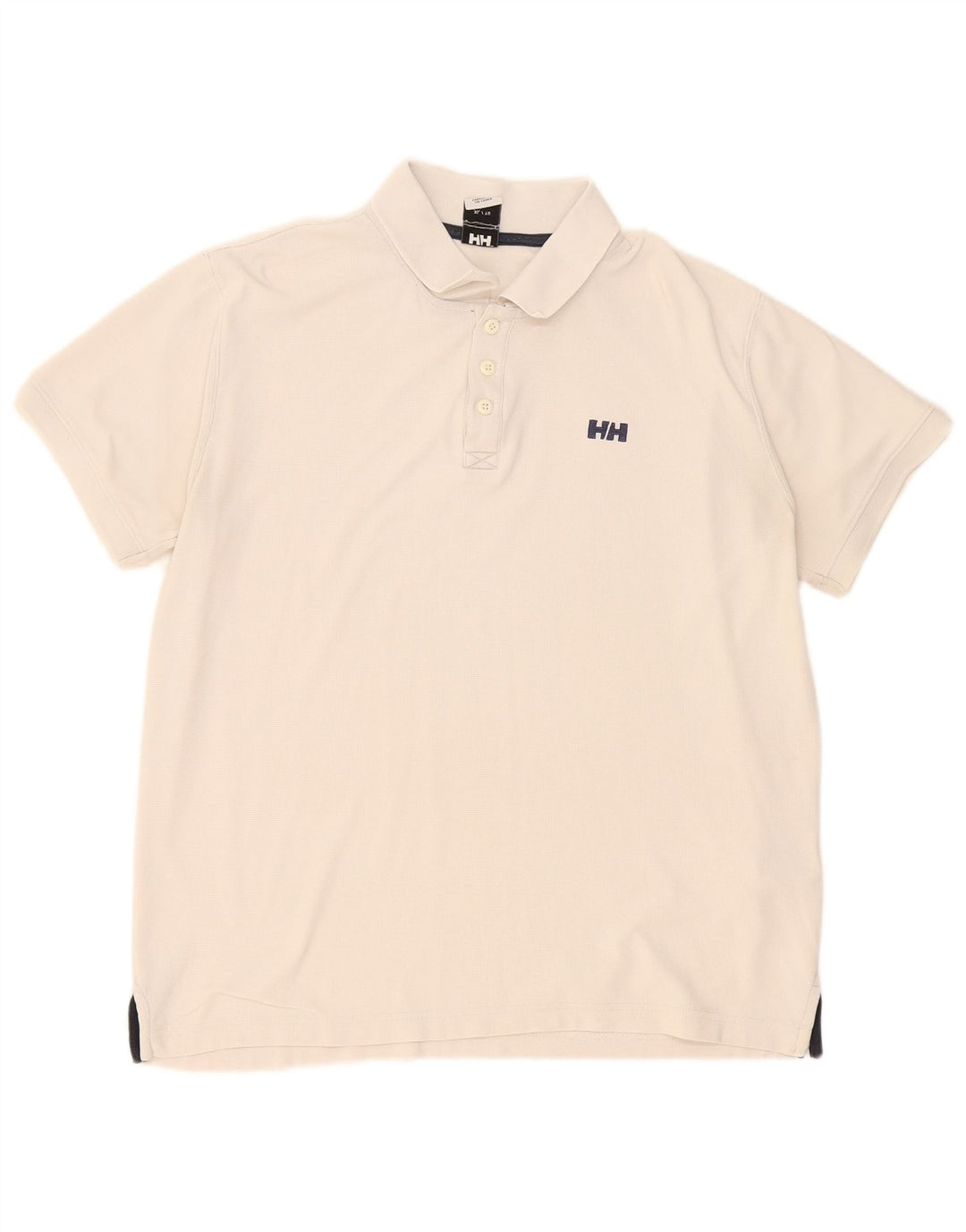 Мужская рубашка-поло Helly Hansen XL из белого полиэстера