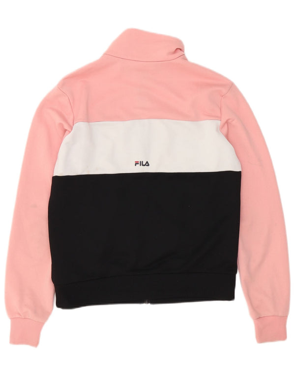 Fila Женский спортивный костюм с графическим рисунком UK 6 XS Разноцветный цветной блок