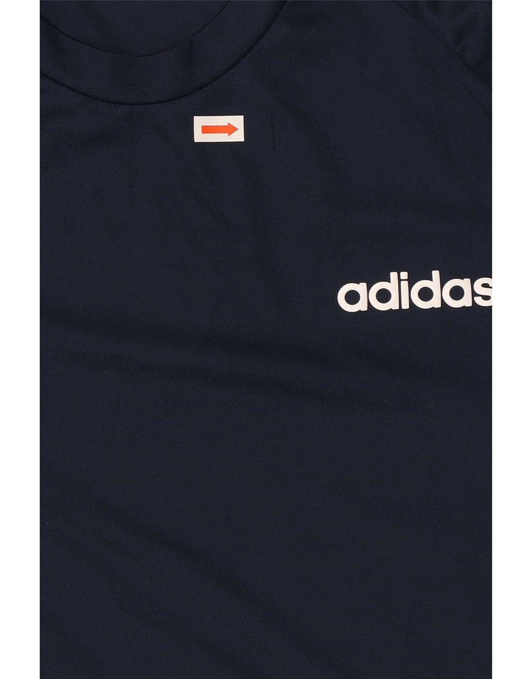 Мужская футболка Adidas Climalite, средний темно-синий, полиэстер