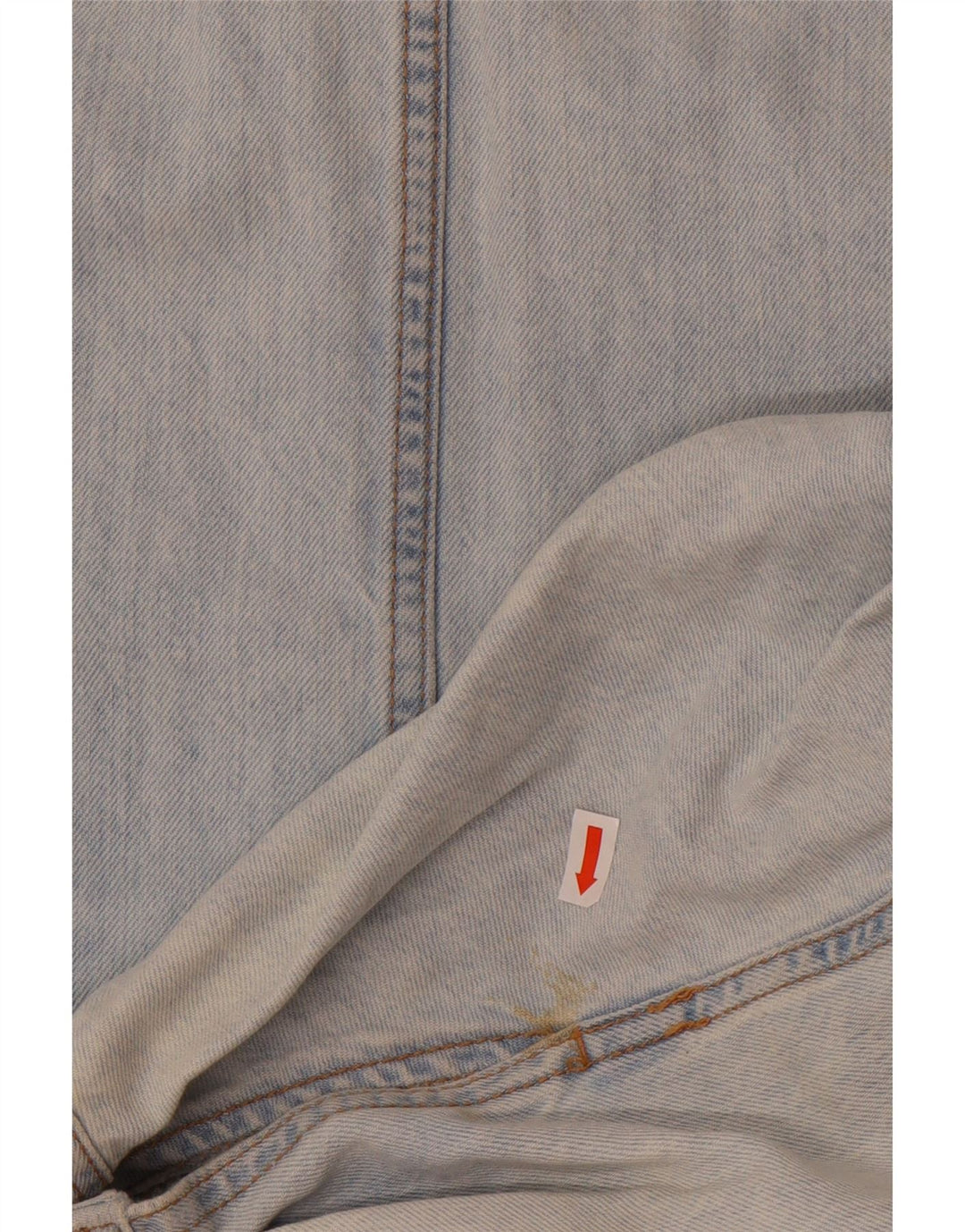 Женский джинсовый комбинезон оверсайз Zara UK 16, большой синий хлопок