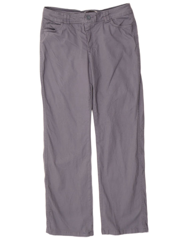 Женские повседневные брюки классического кроя Lee, США 14, XL, W34, L32, серые, хлопковые