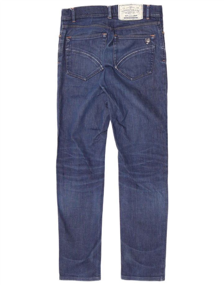 Мужские узкие джинсы Harmont & Blaine W30 L32, синий хлопок