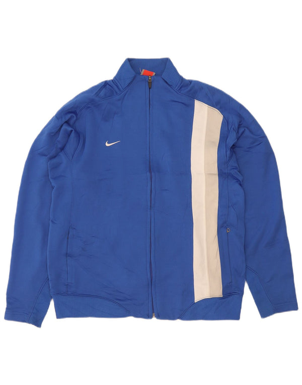 Женский спортивный костюм Nike UK 18 XL, синий полиэстер с цветными блоками