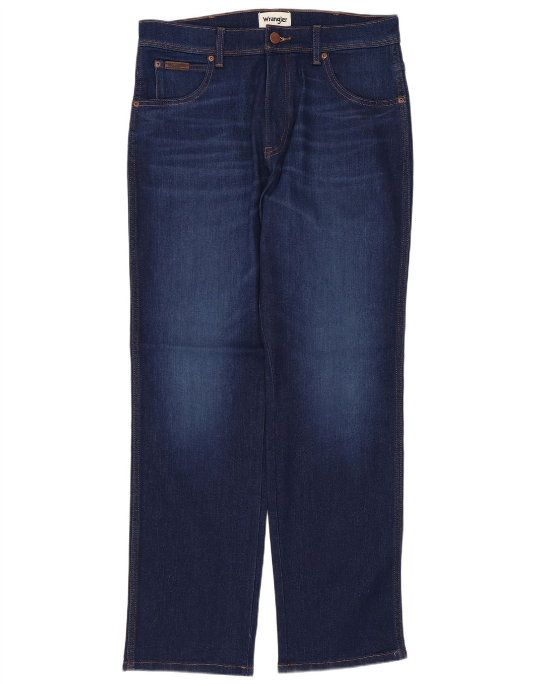 Мужские прямые джинсы Wrangler Texas W32 L30 темно-синие, хлопок