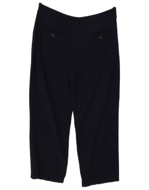 Женские капри Max Mara W30 L23 Темно-синие