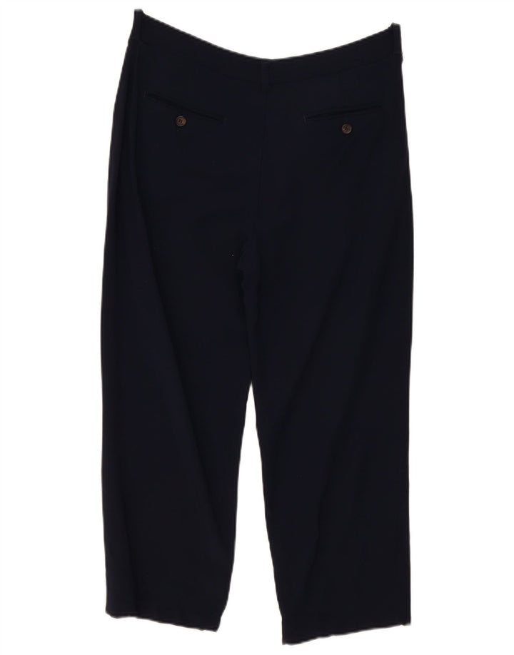 Женские капри Max Mara W30 L23 Темно-синие