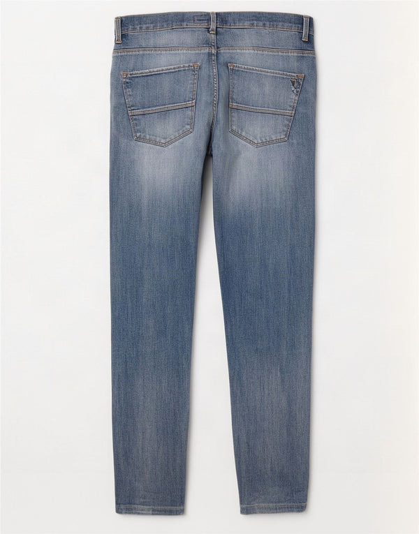 Мужские узкие джинсы Trussardi W32 L30 синие, хлопок