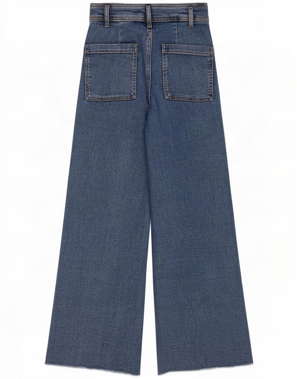 Женские прямые джинсы Zara The Marine EU 34 2XS W24 L29 синие