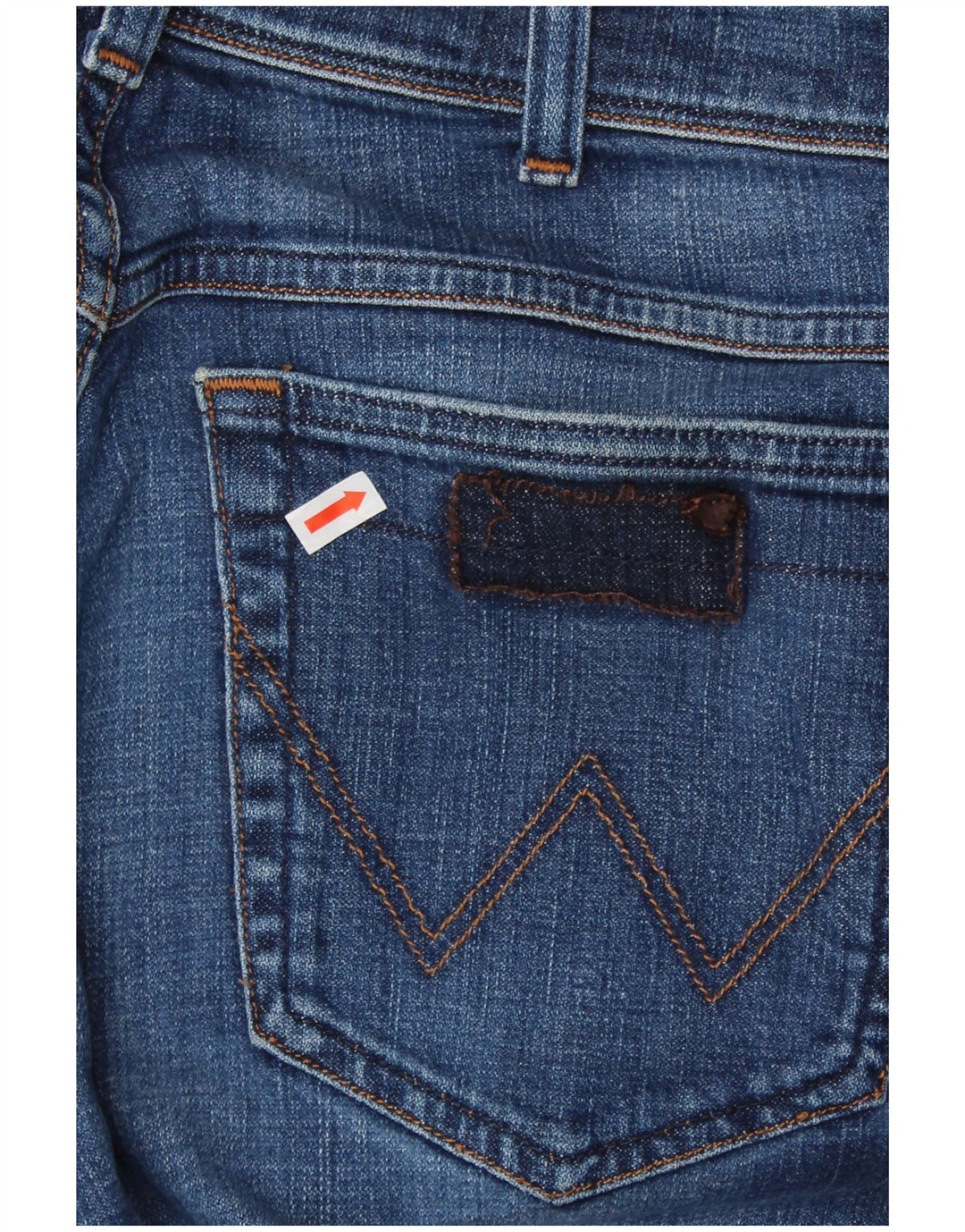 Джинсы мужские прямые WRANGLER W32 L31 синие, хлопок