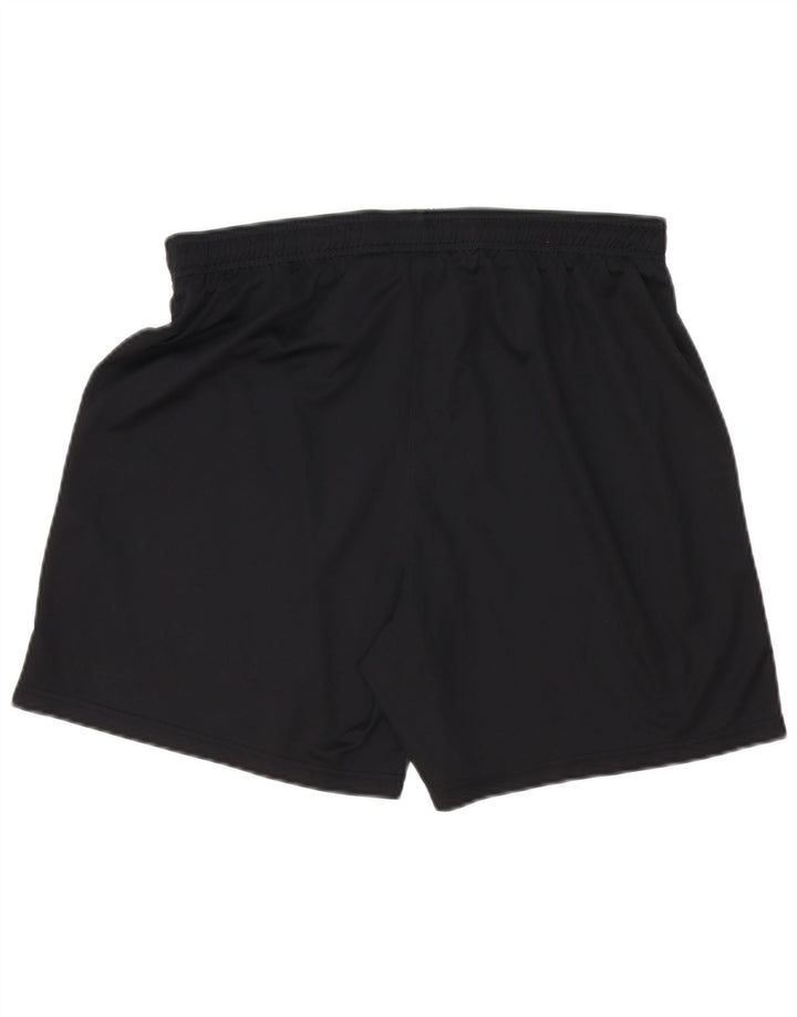 Мужские спортивные шорты Nike Dri Fit, большие черные, полиэстер