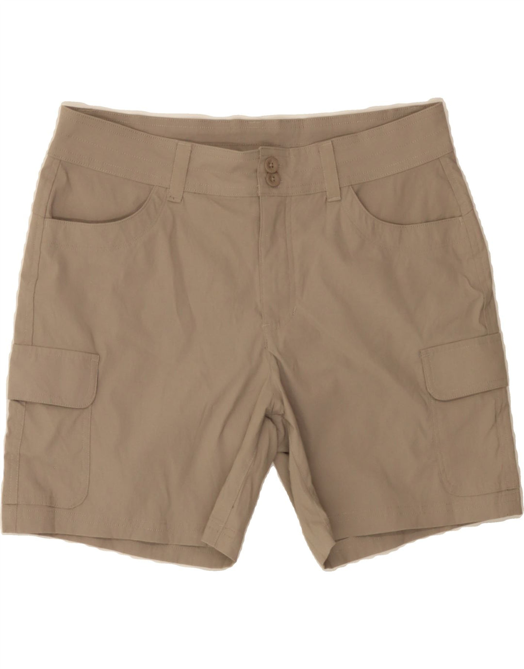 EDDIE BAUER Womens Cargo Shorts US 10 Large W36 Beige Nylon Vintage Eddie Bauer and Second-Hand Eddie Bauer from Messina Hembry 