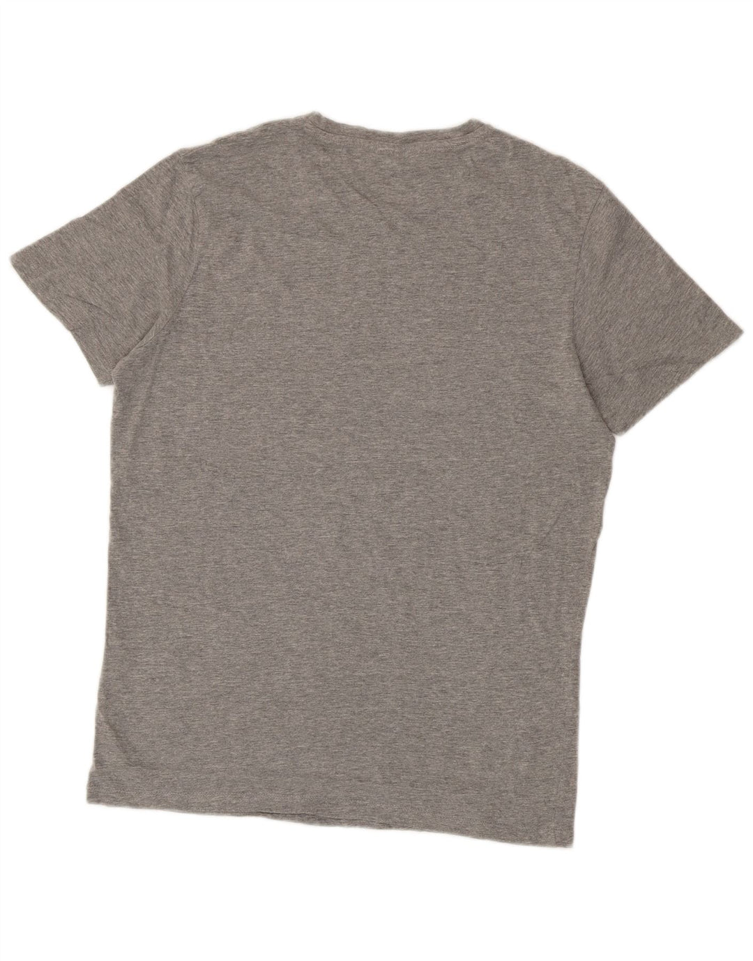 Мужская футболка Jack & Jones Core с рисунком, хлопковый топ среднего серого цвета