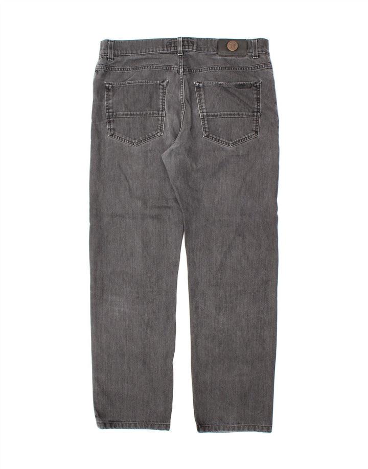 TRUSSARDI Womens Straight Jeans W35 L29 Grey Vintage Trussardi and Second-Hand Trussardi from Messina Hembry 