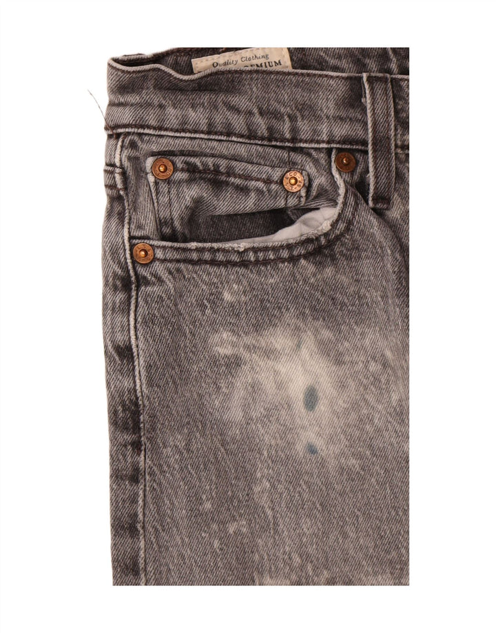Женские прямые джинсы Levi's на танкетке W26 L26, серый хлопок