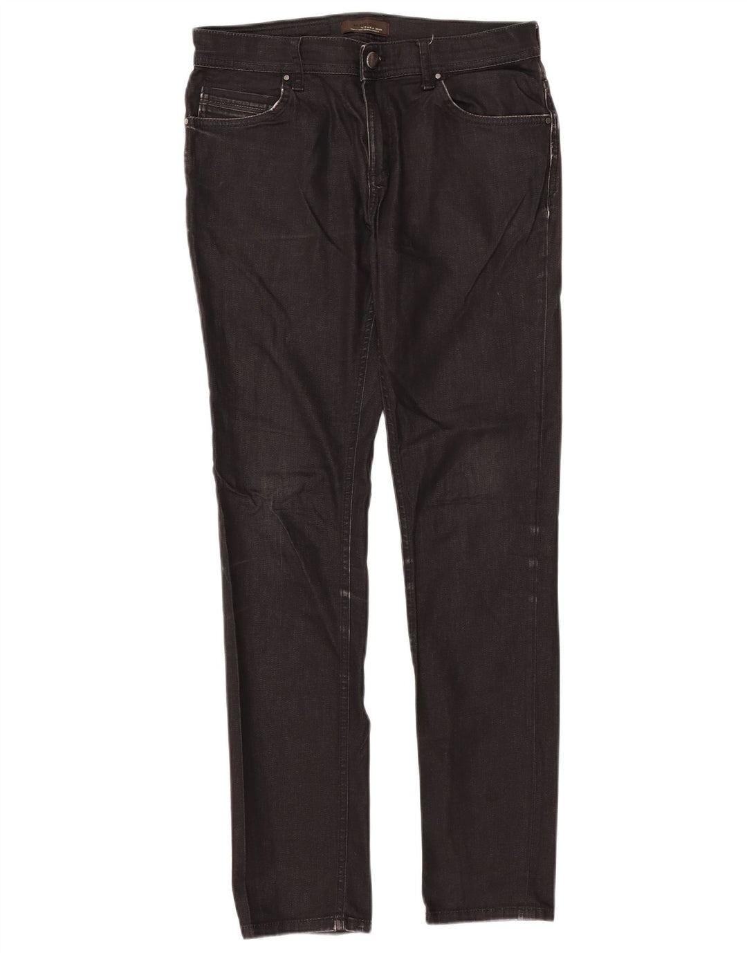 Мужские джинсы Zara Slim EU 40 Medium W31 L31, черный хлопок