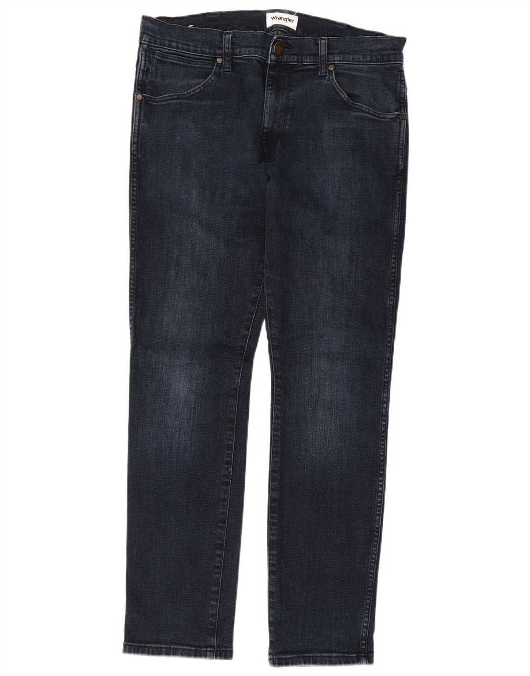 Мужские джинсы WRANGLER Larston Slim W32 L32, синий хлопок