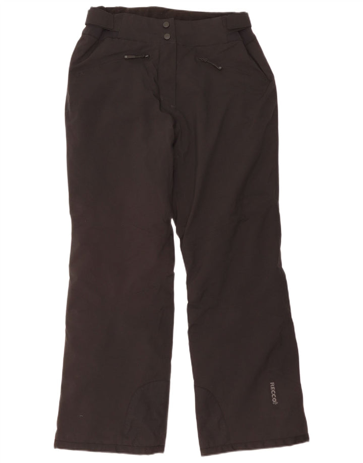 Женские лыжные брюки Mountain Warehouse UK 12, средний черный полиэстер