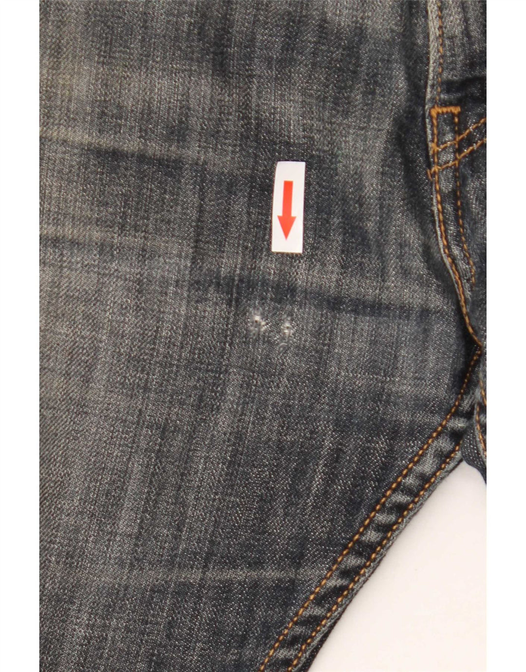 Мужские прямые джинсы Levi's 505 W36 L30 синие, хлопок