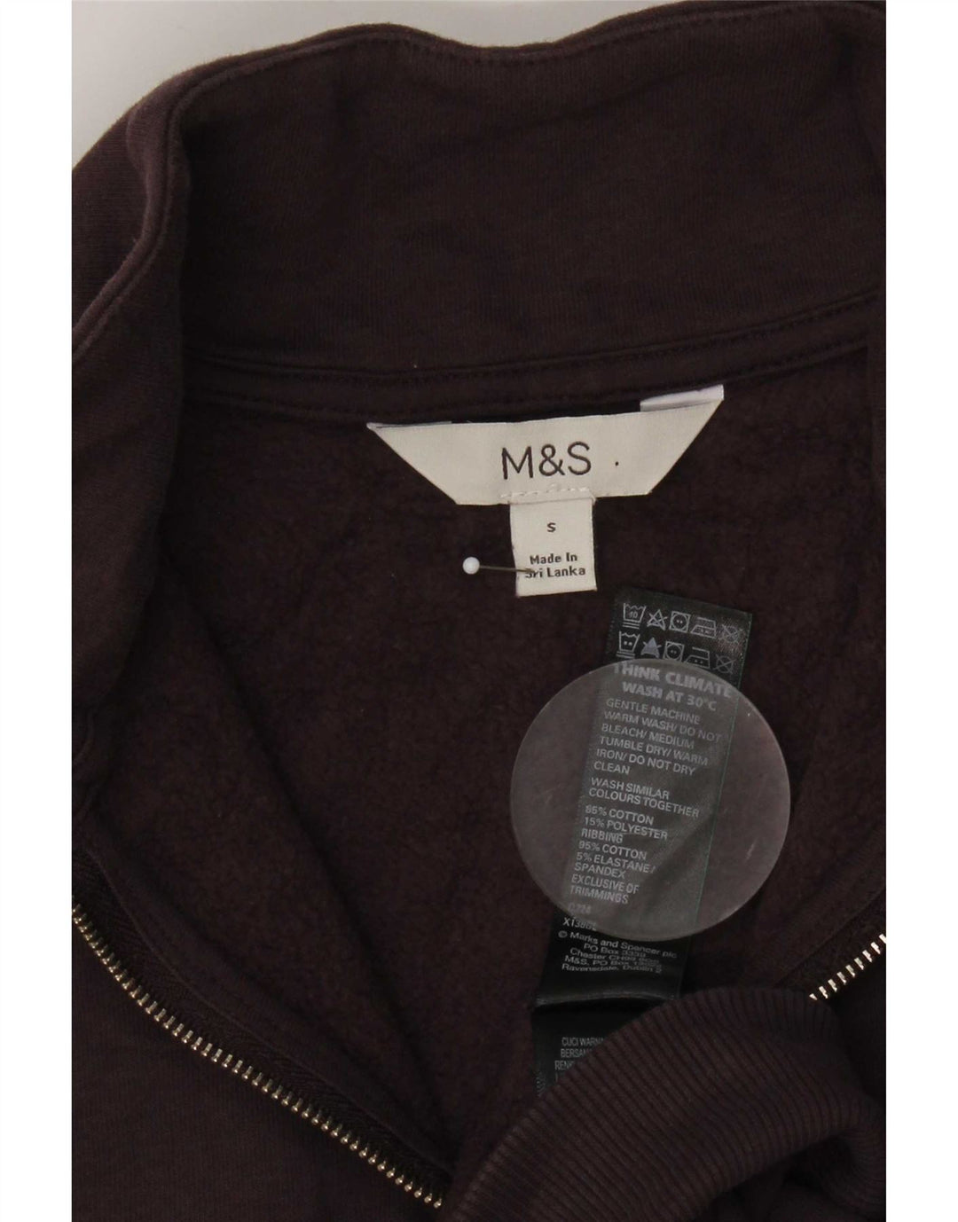 Женский свитер оверсайз Marks & Spencer UK 10, маленький фиолетовый