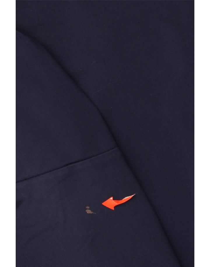 Мужская спортивная куртка Puma с графическим рисунком XL, темно-синяя, с цветными блоками