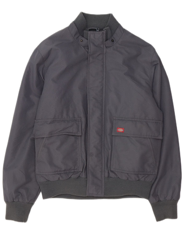 Мужская куртка-бомбер Dickies UK 40, большая серая, полиамид