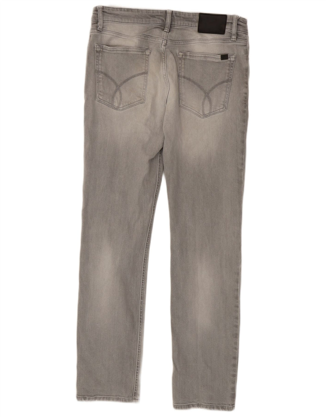 Мужские узкие джинсы Calvin Klein W32 L32, серый хлопок