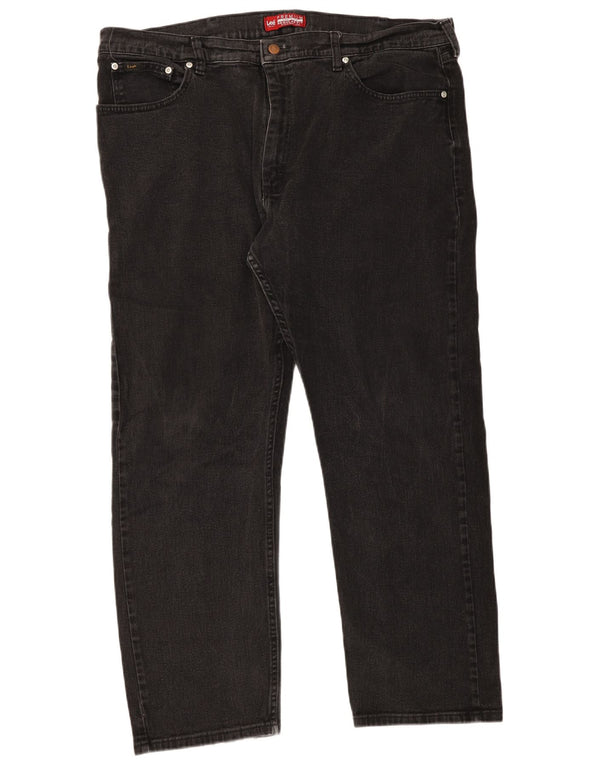 Мужские прямые джинсы Lee Regular Fit W42 L30, черный хлопок
