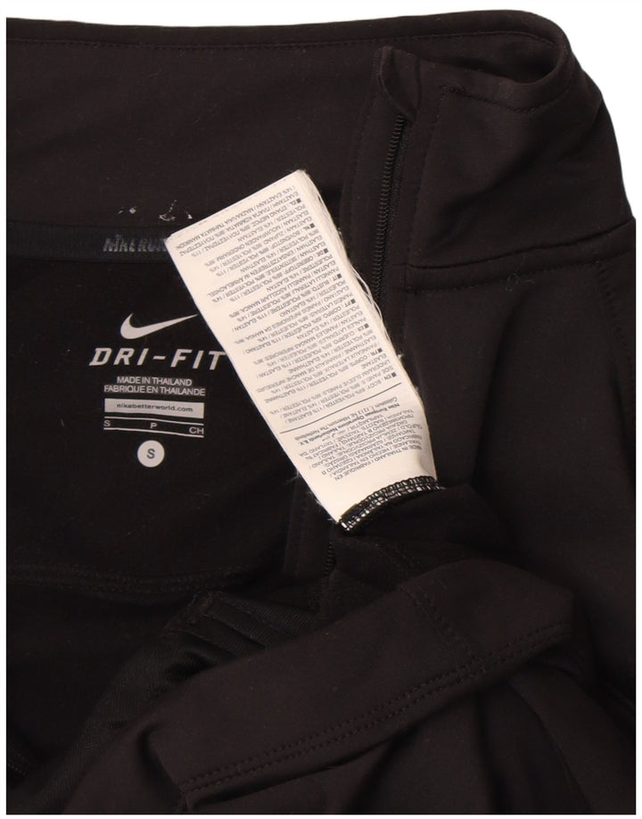 Женская спортивная куртка Nike Dri Fit UK 10, маленький черный полиэстер