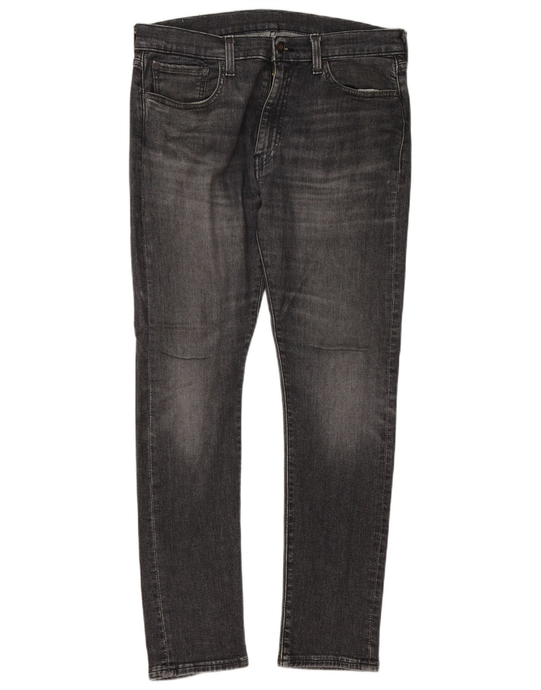Мужские узкие джинсы Levi's W36 L32 Серые хлопковые