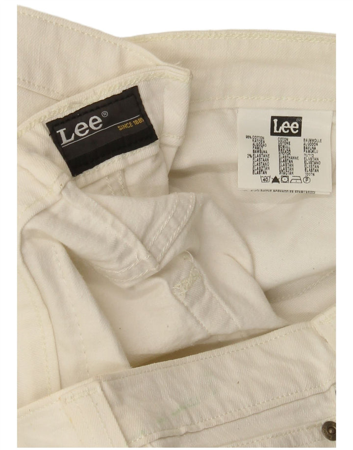 Женские джинсы Lee Powell W36 L33, белый хлопок