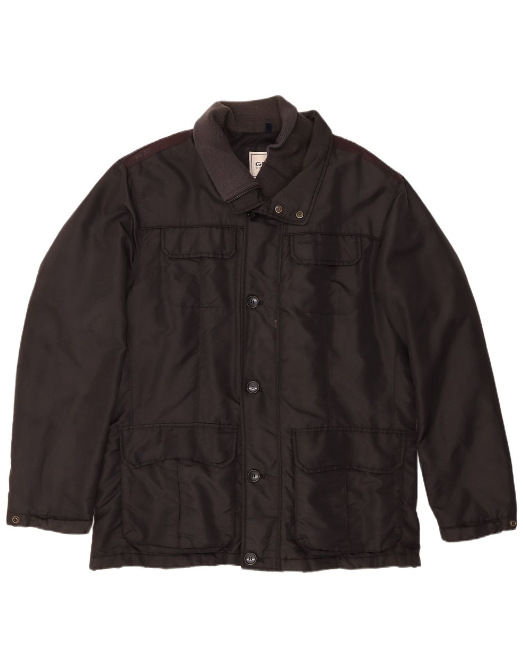 Мужская утепленная куртка Geox Respira UK 44 2XL, черный полиамид