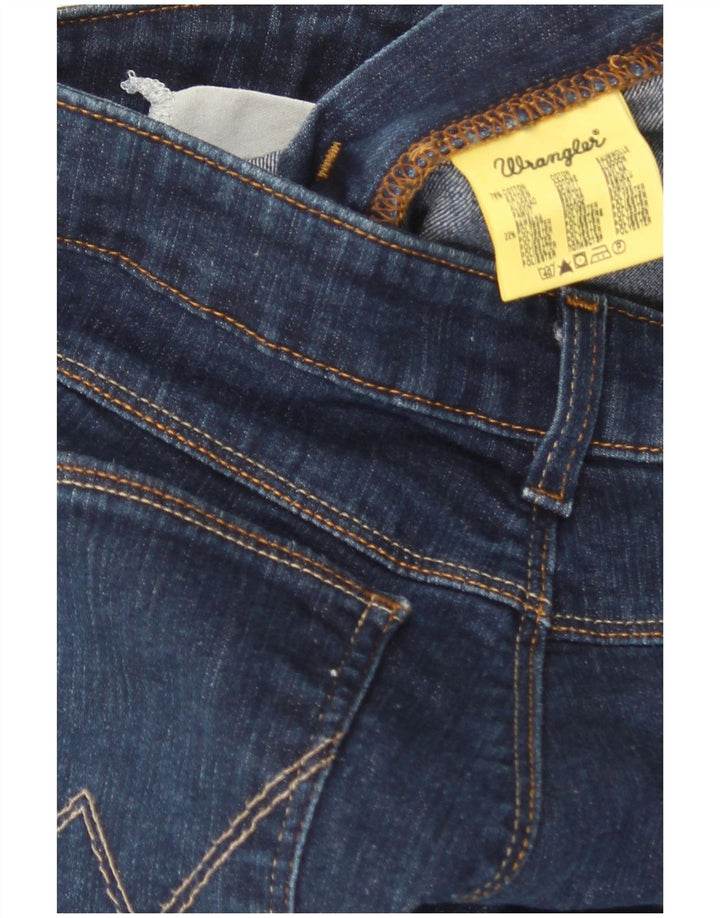 Женские расклешенные джинсы Wrangler W31 L32, темно-синий, хлопок