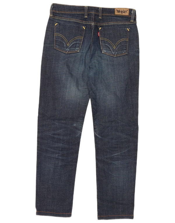 Женские узкие джинсы Levi's W30 L27, темно-синий, хлопок