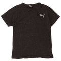 Мужская футболка Puma, большой серый хлопок с крапинками