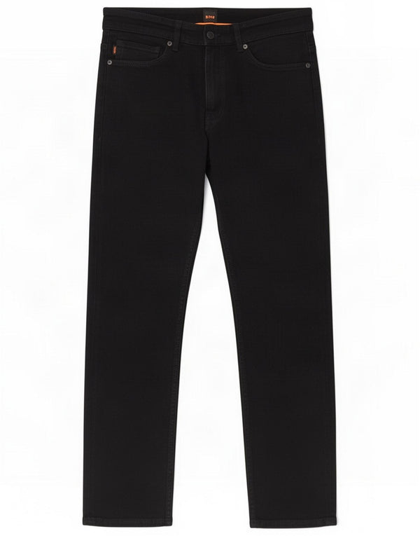 Мужские узкие джинсы Hugo Boss W32 L32, черный хлопок