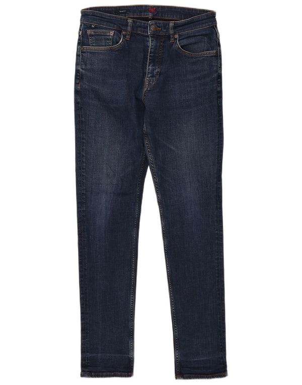 Мужские узкие джинсы Crew Clothing W32 L31, темно-синий хлопок
