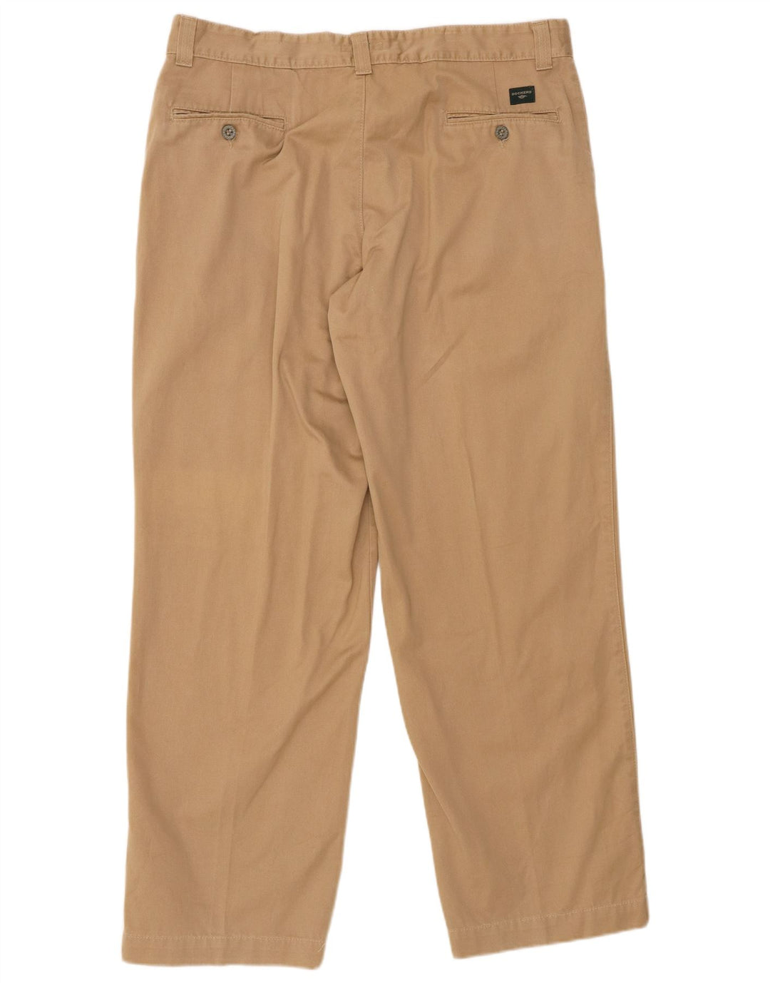 DOCKERS Мужские прямые брюки чинос цвета хаки W36 L32 Бежевые