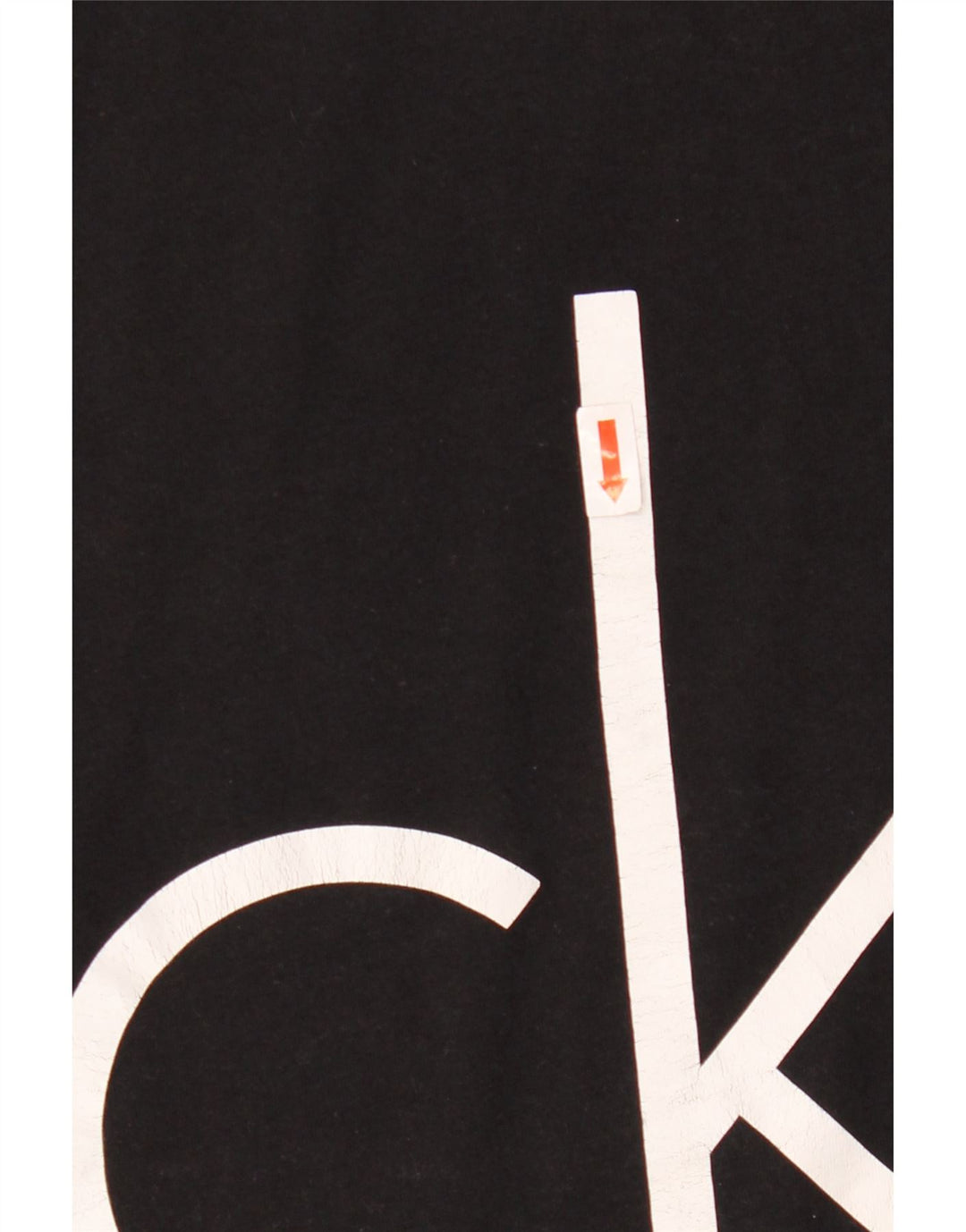 Мужская футболка с рисунком Calvin Klein, большая черная