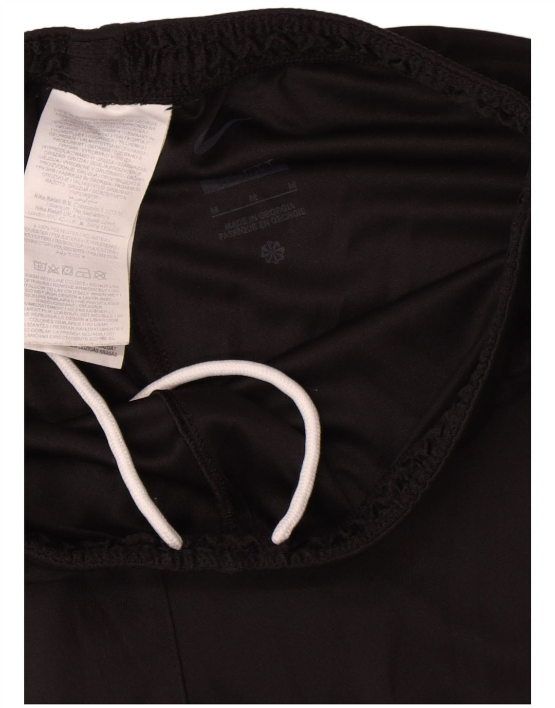 Мужские спортивные шорты Nike Dri Fit, средний черный полиэстер