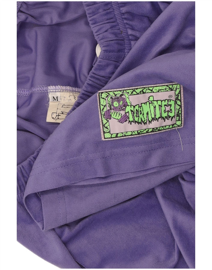 Женские спортивные шорты VINTAGE UK 12, средний фиолетовый триацетат