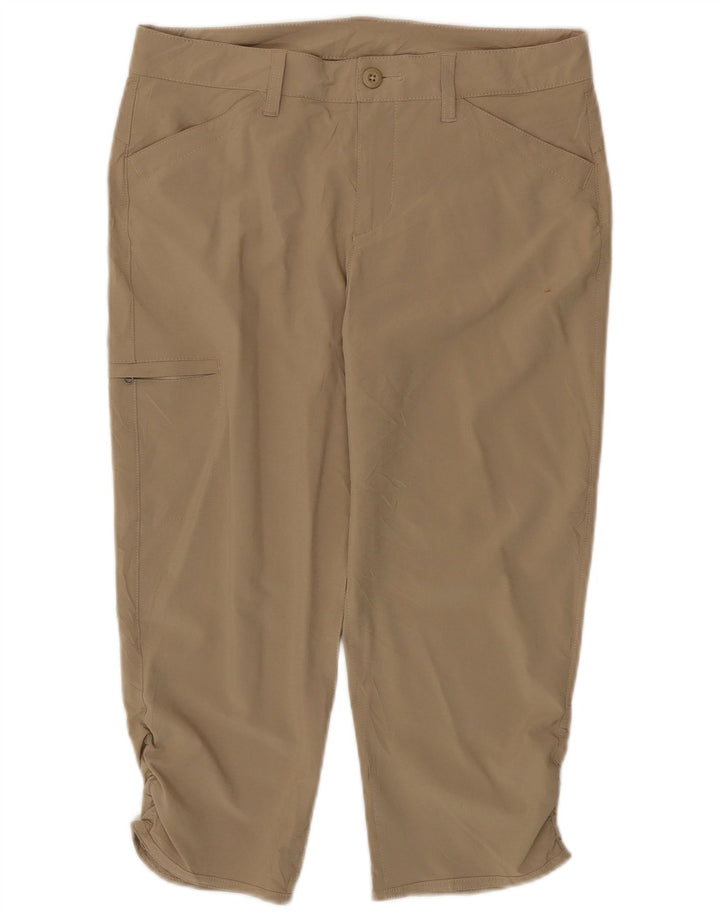 Женские прямые капри EDDIE BAUER, США 6, средние W30 L21, бежевые