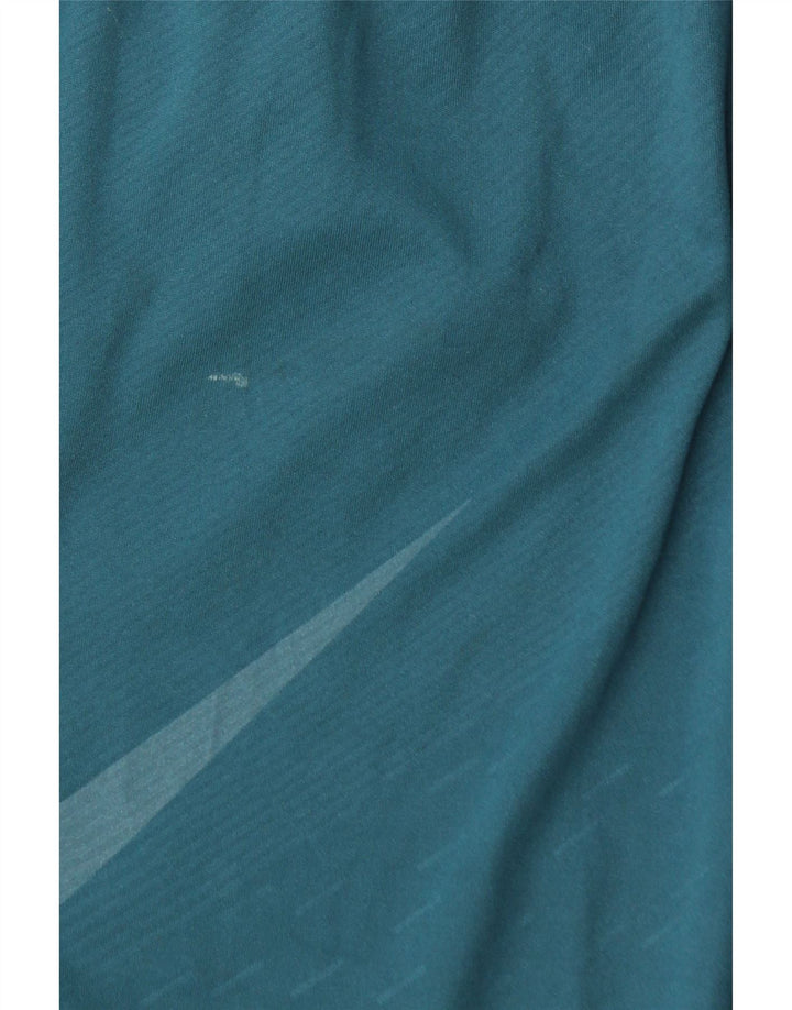 Мужские спортивные шорты Nike Dri Fit с графикой, полиэстер среднего размера, синие полоски