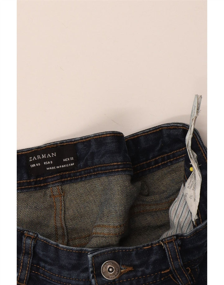Мужские джинсы Zara Slim EU 40 Medium W32 L29 Темно-синий хлопок