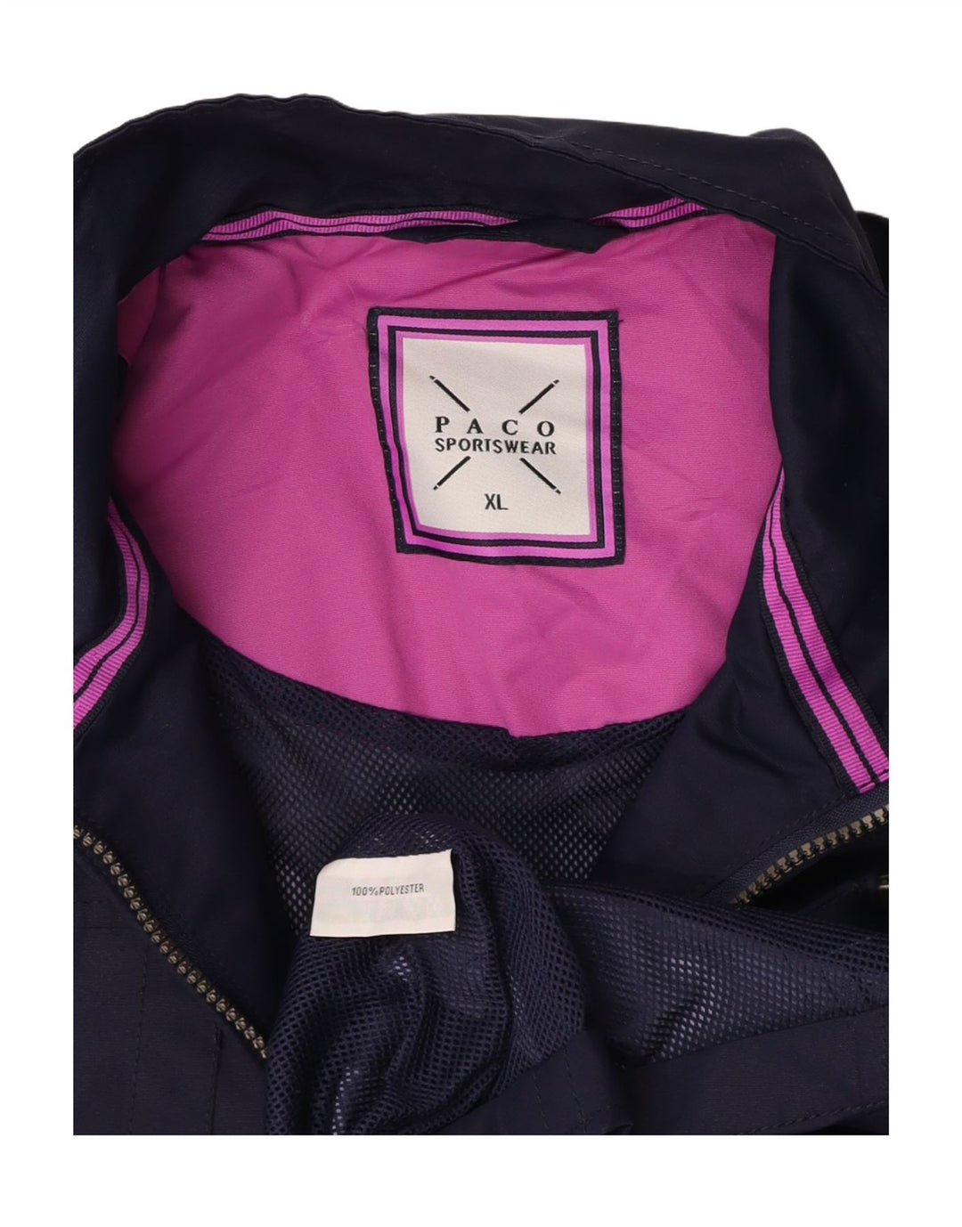 Женская куртка PACO в стиле милитари UK 18 XL, темно-синий полиэстер