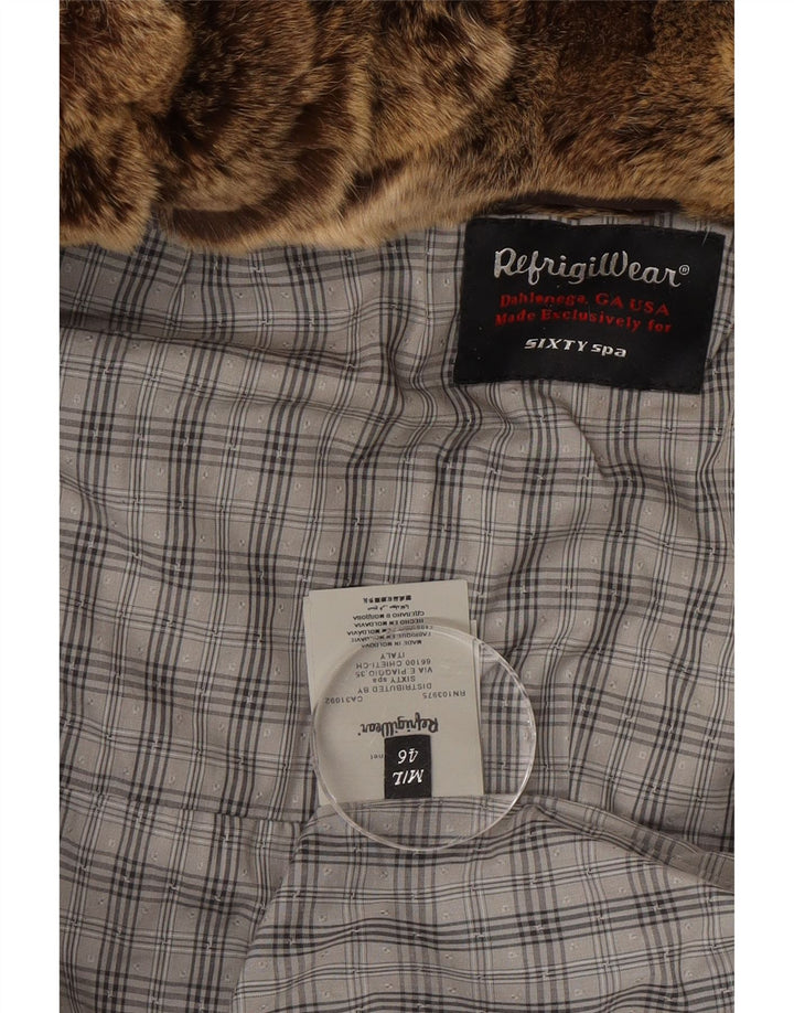 Refrigiwear Женское пуховое пальто с капюшоном IT 46 Большой Коричневый Полиэстер