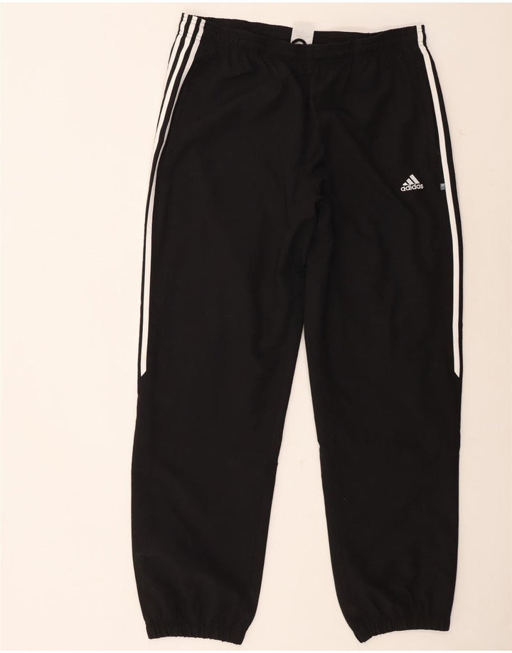 Adidas Мужские спортивные брюки Джоггеры Большой черный полиэстер